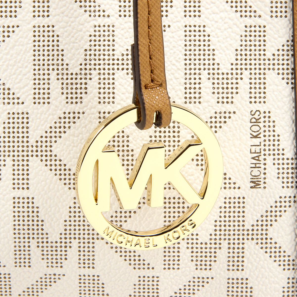 Borsa a mano da donna Michael Kors DILLON 35T7GAIS1B VANIGLIA ACRN