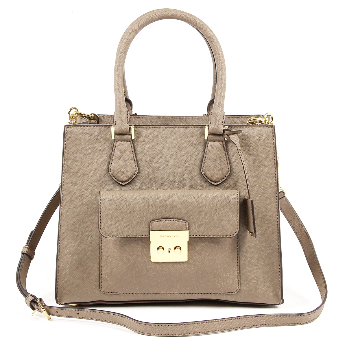 Borsa a mano da donna Michael Kors BRIDGETTE 30T7GBDT2L DK DUNE