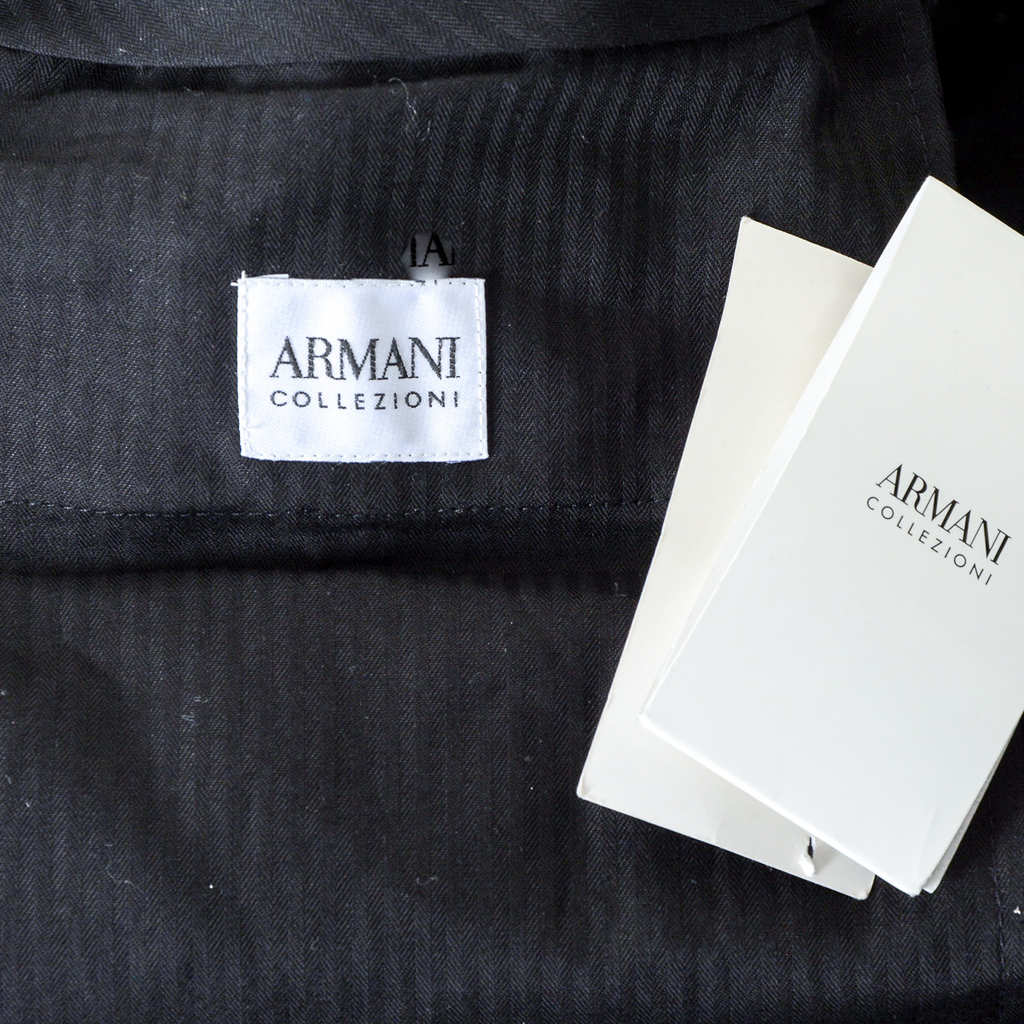 Pantaloni Armani Collezioni Uomo Blu Scuro