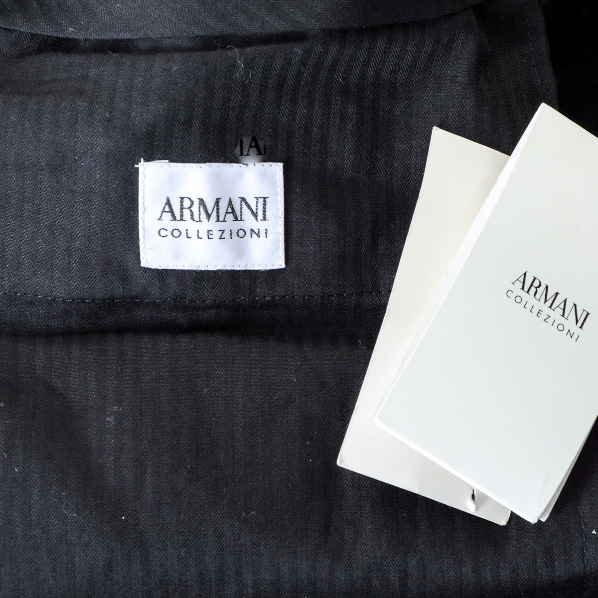 Pantaloni Armani Collezioni Uomo Blu Scuro