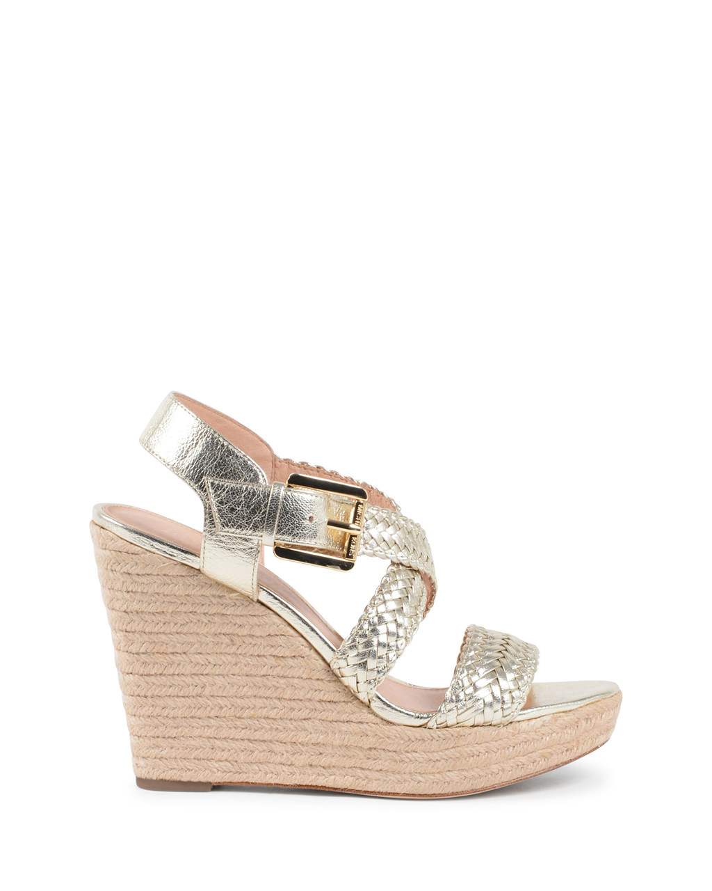 Sandalo con zeppa da donna Michael Kors Oro GIOVANNA