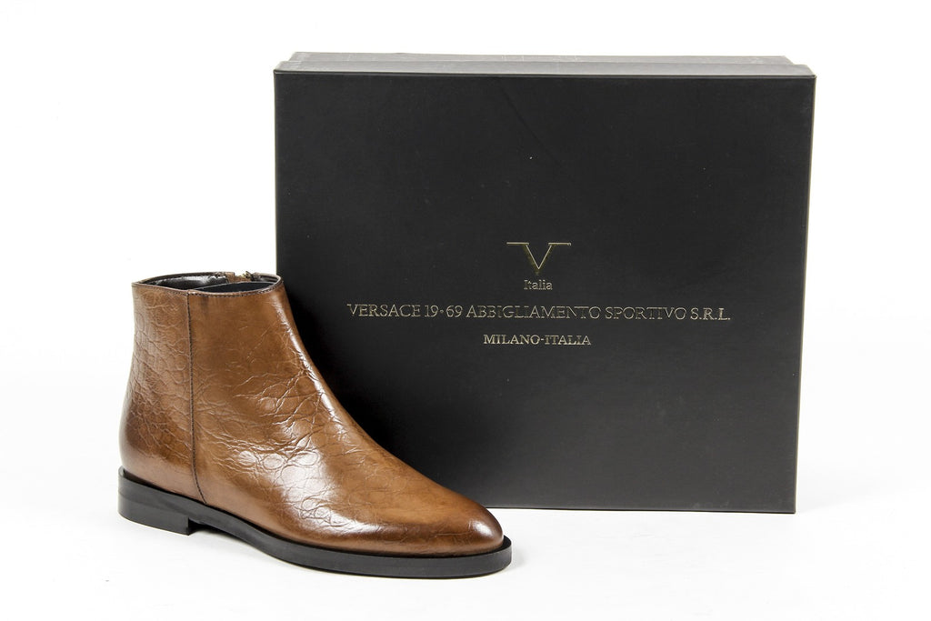 Stivaletto Donna V 1969 Italia B1993 COCCO CASHMERE CUOIO