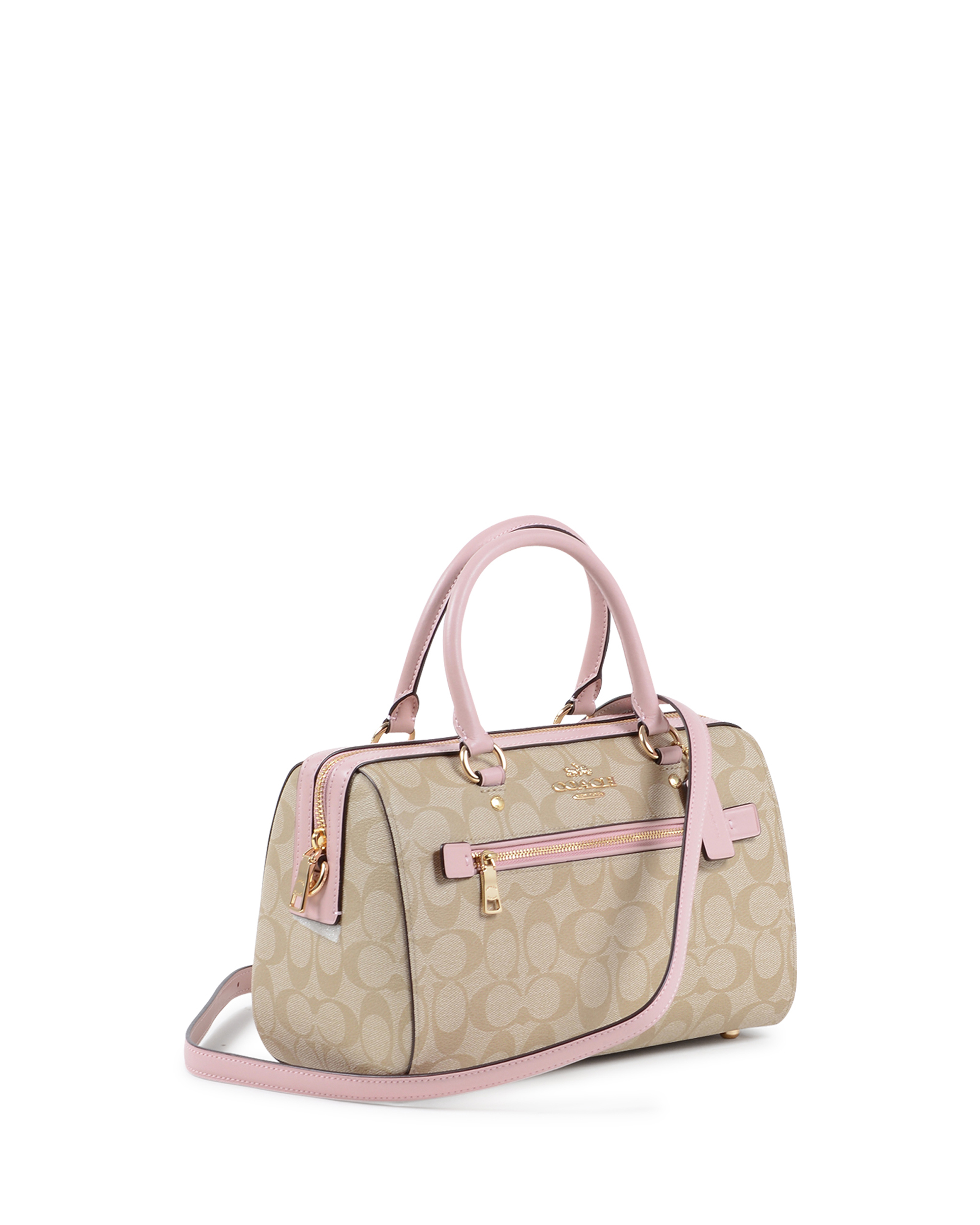 Borsa a mano da donna Coach Beige 83607 BLOSSOM