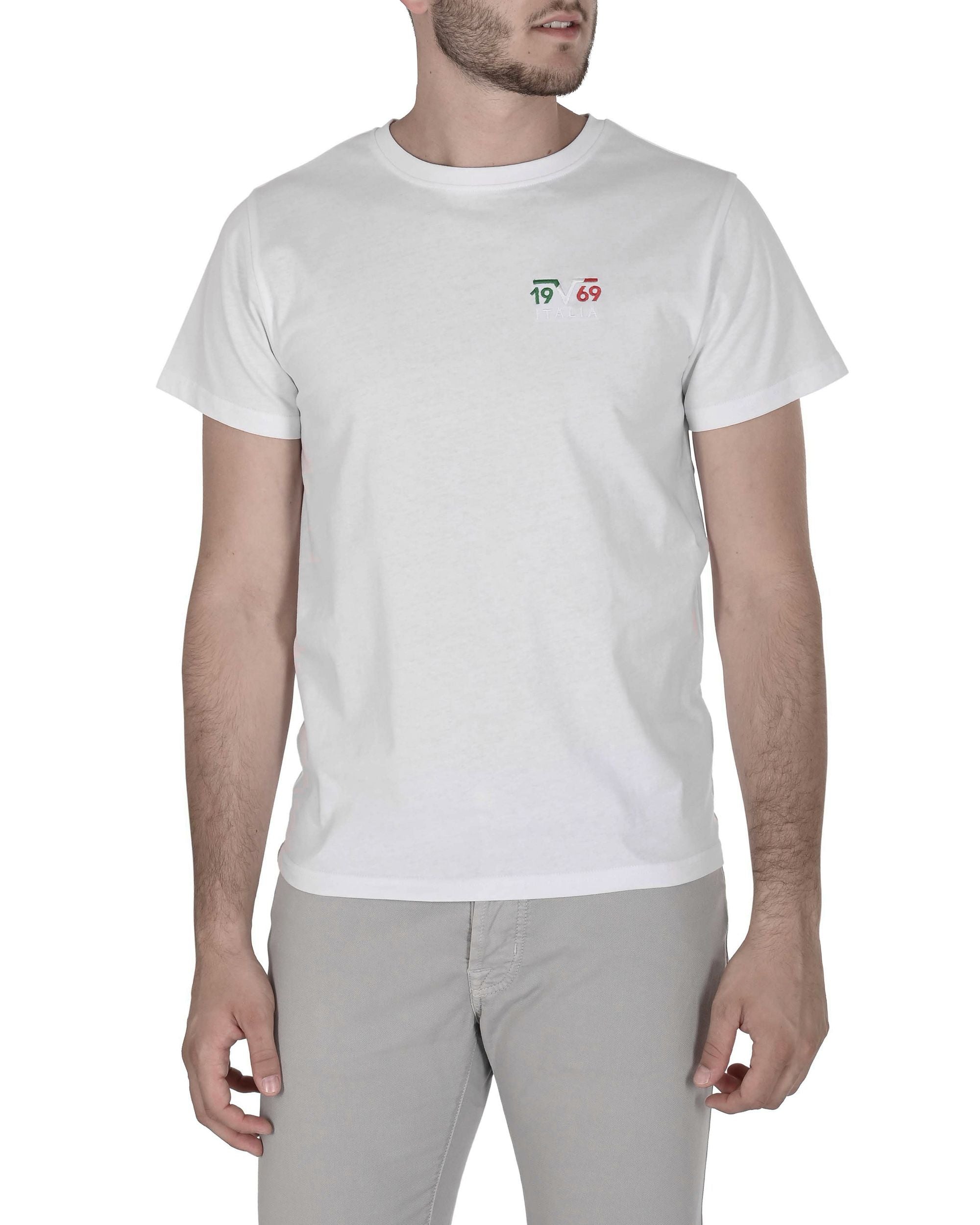 19V69 Italia T-Shirt Uomo VSC1MTS03 BIANCO