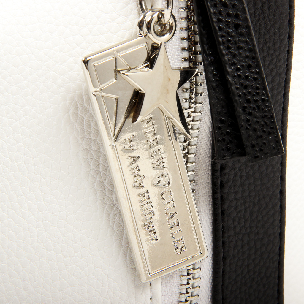 Borsa a mano da donna Andrew Charles bianca LUCINDA