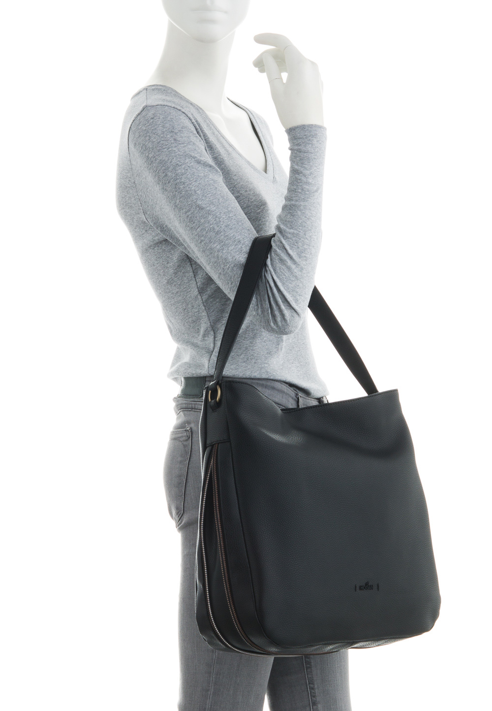 Borsa a mano da donna Hogan nera KBW00RE1301HC8B999