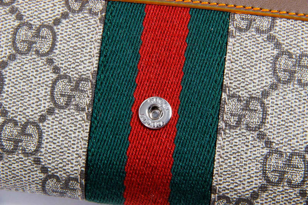 Borsa a due pieghe Gucci Bright Supreme da donna