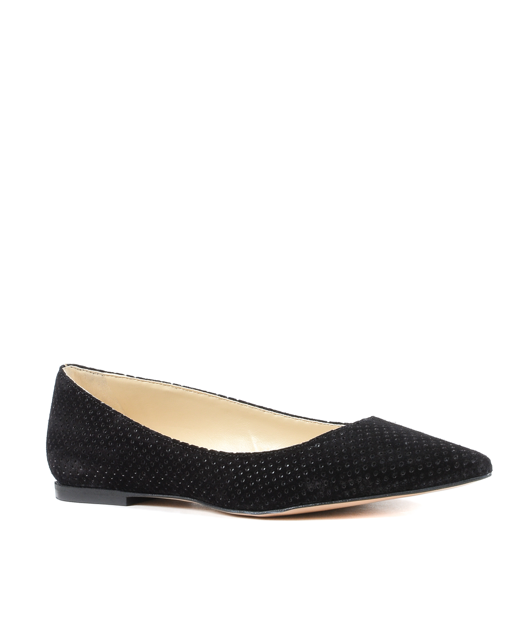 19V69 Italia Womens Ballerina Black 4747 TRAF CAM NERO
