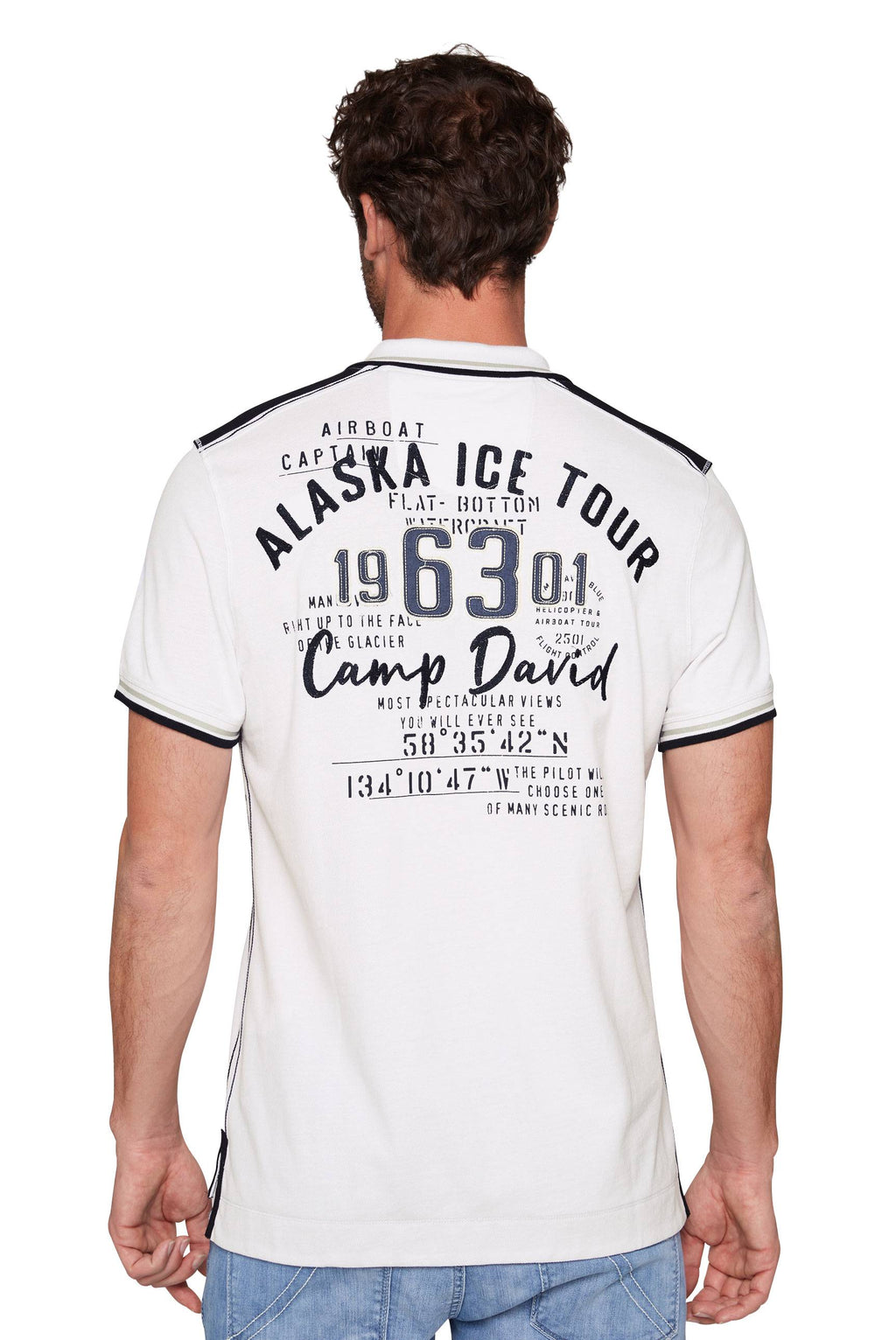 Polo da uomo Camp David