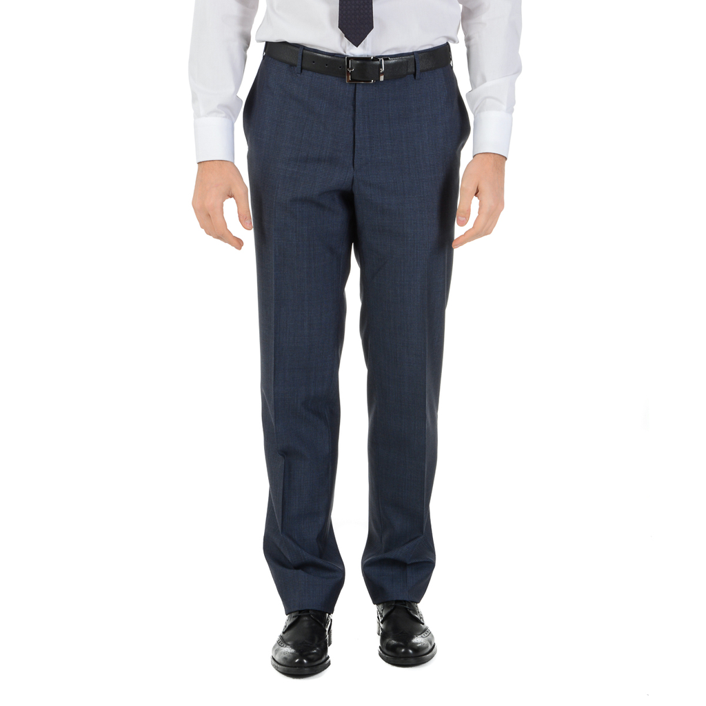 Abito da uomo Corneliani maniche lunghe blu scuro Super 130's
