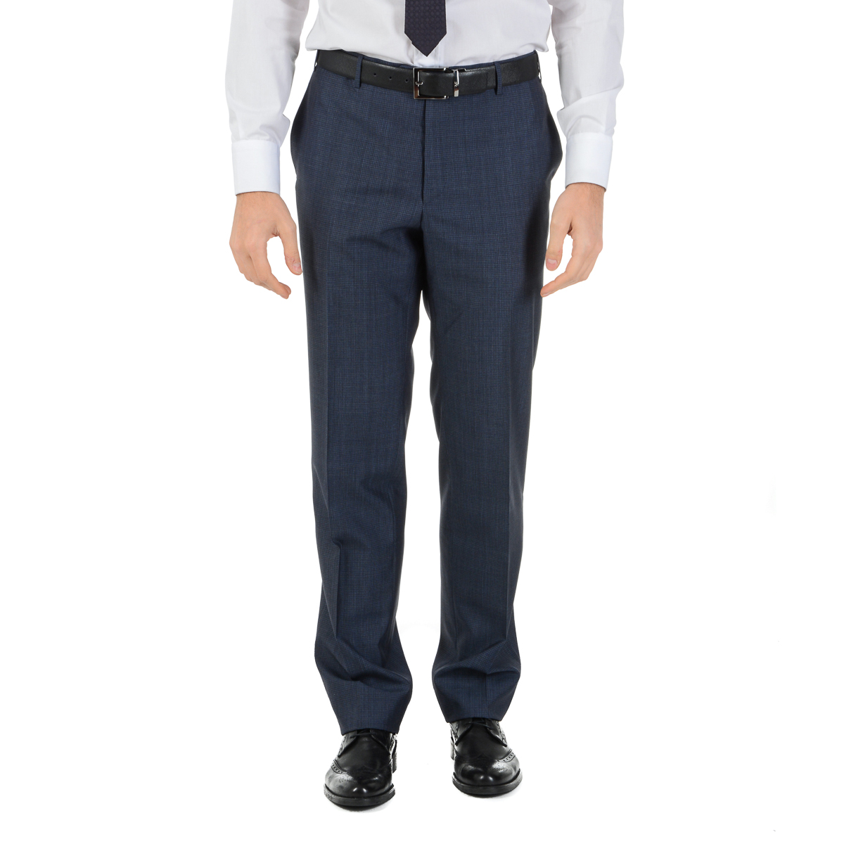 Abito da uomo Corneliani maniche lunghe blu scuro Super 130's