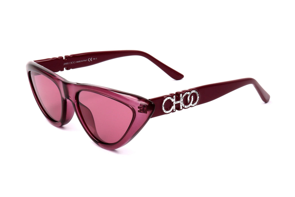 Occhiali da sole da donna Jimmy Choo SPARKS GS 8CQ 55 17 140 VIOLET
