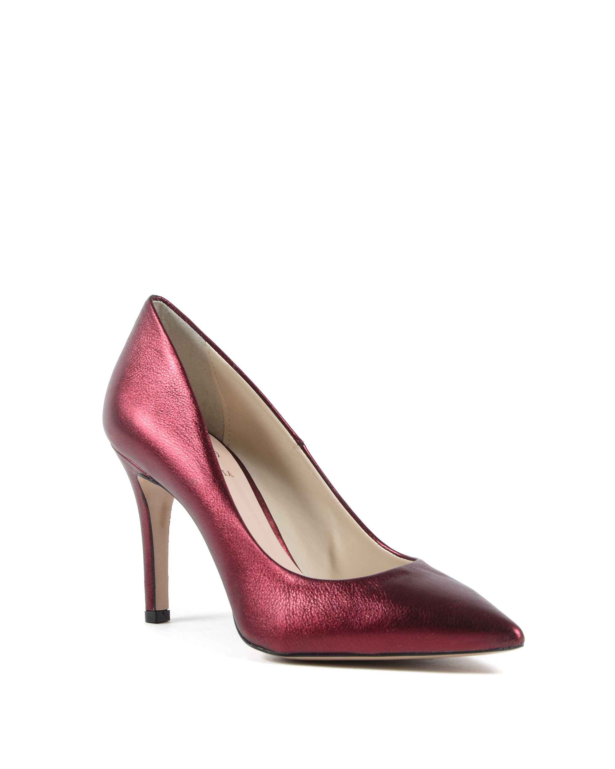 19V69 Italia Womens Pump Red 301 MORDORE' VINO ROSSO