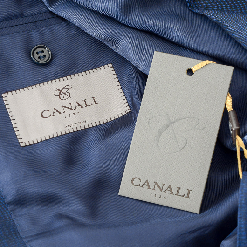 Abito da uomo Canali maniche lunghe blu