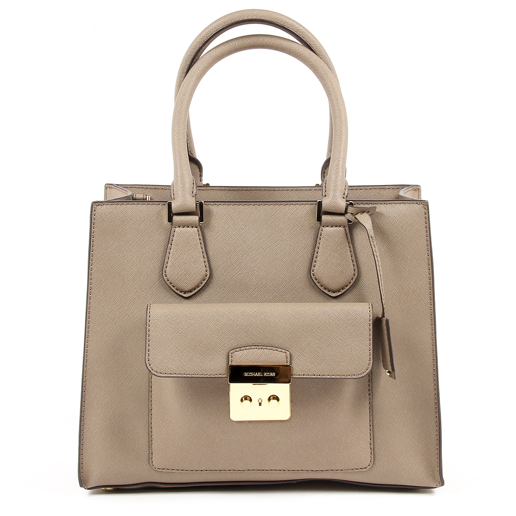 Borsa a mano da donna Michael Kors BRIDGETTE 30T7GBDT2L DK DUNE