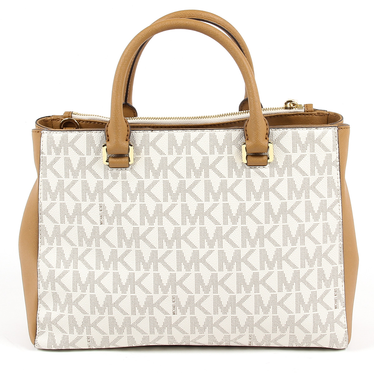 Borsa a mano da donna Michael Kors KELLEN 35S7GSOS2B VANIGLIA ACRN