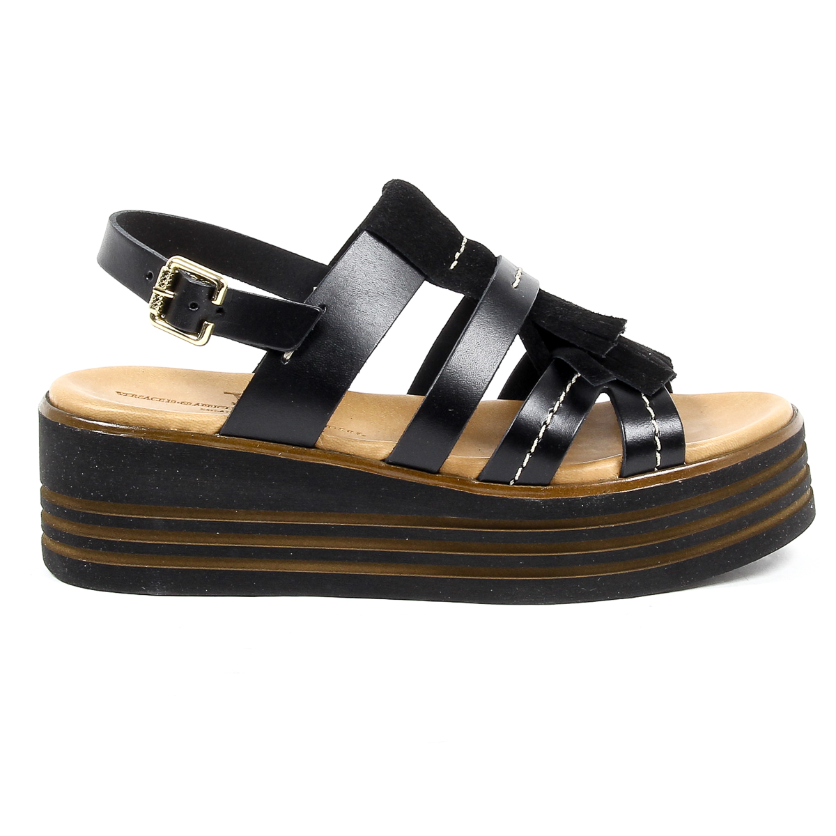 Sandalo flatform da donna V 1969 Italia