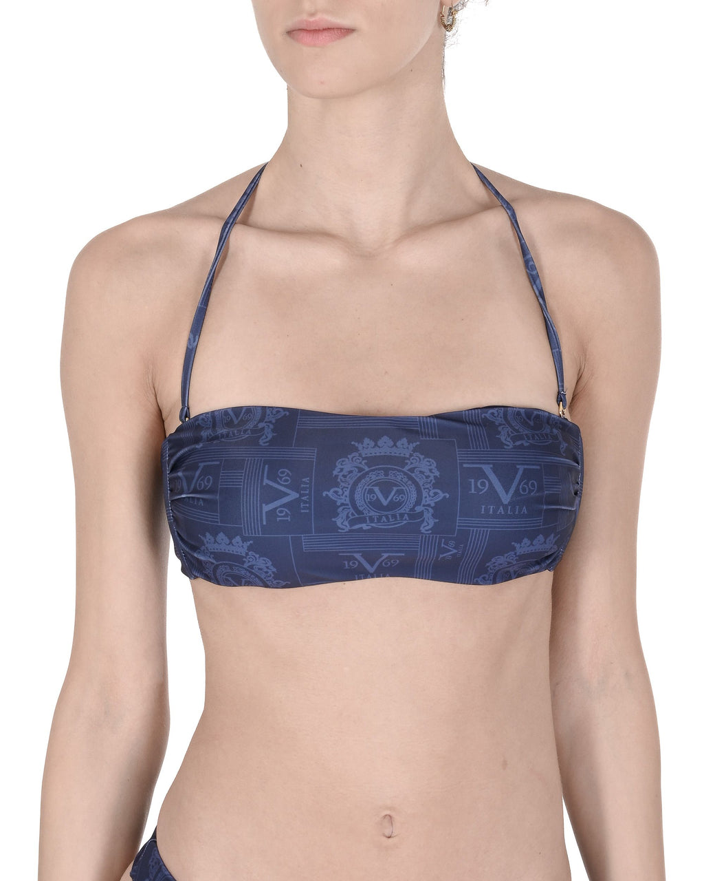19V69 Italia Top da bagno da donna VSC1WTP11 NAVY
