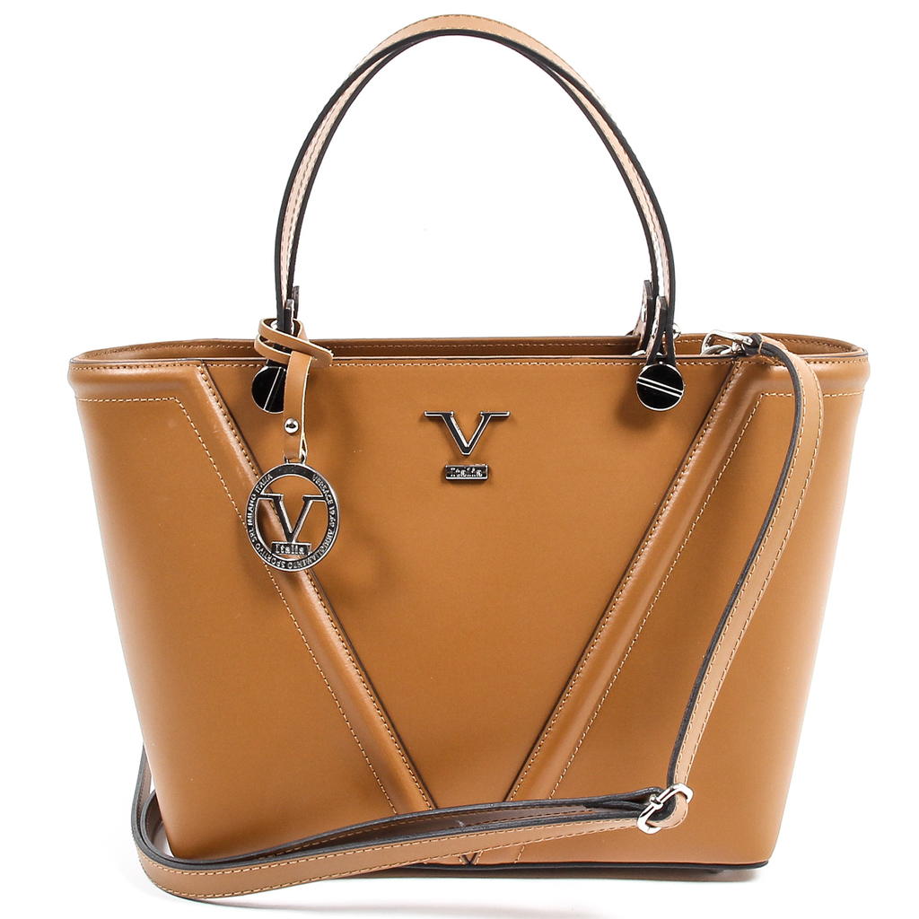 Borsa da donna V 1969 Italia V008-S RUGA CUOIO