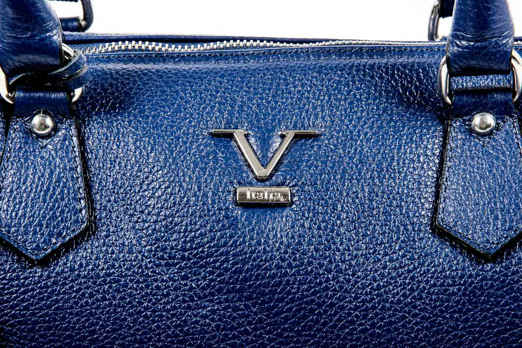 V 1969 Italia Borsa da donna V007 S BLUE JEANS