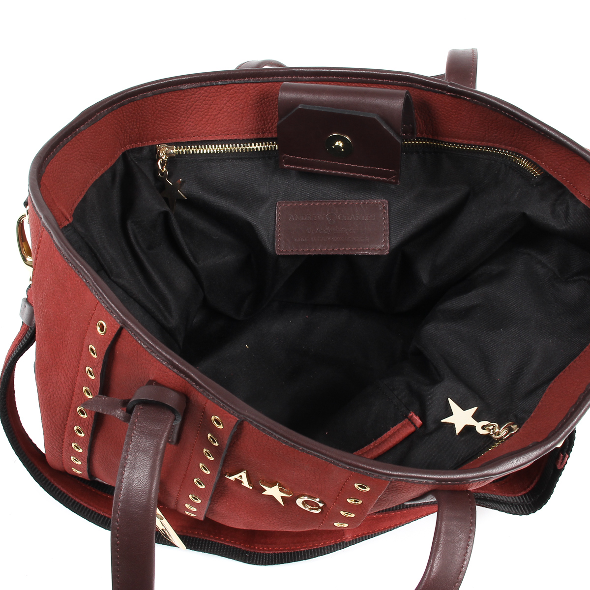 Borsa a mano da donna Andrew Charles Beige MARTA