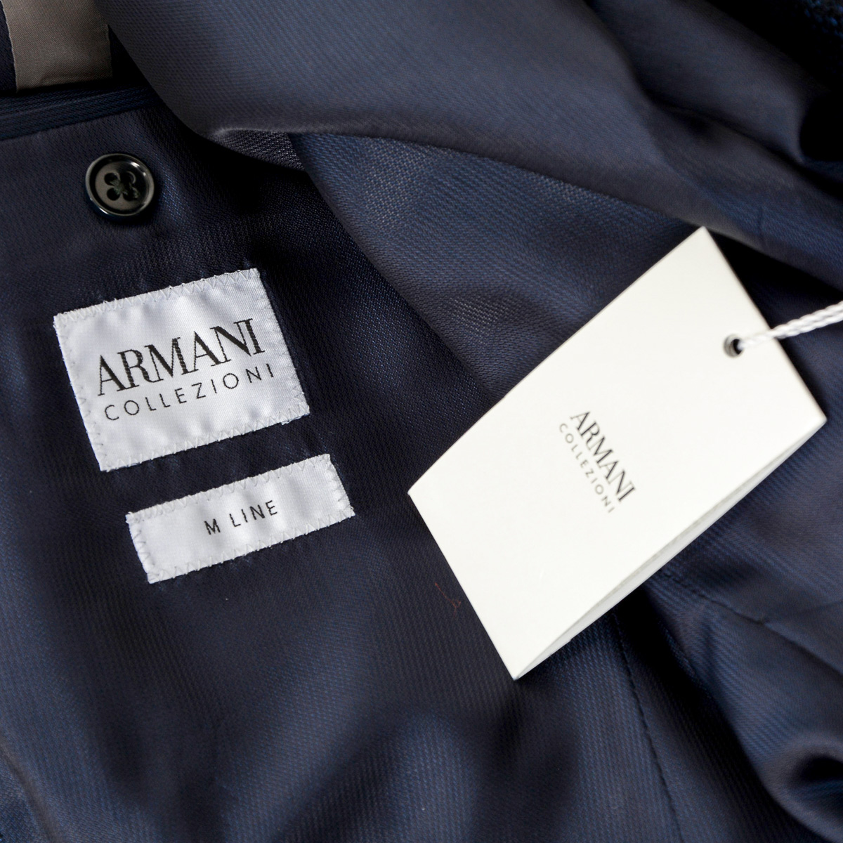Giacca da uomo Armani Collezioni Blu scuro