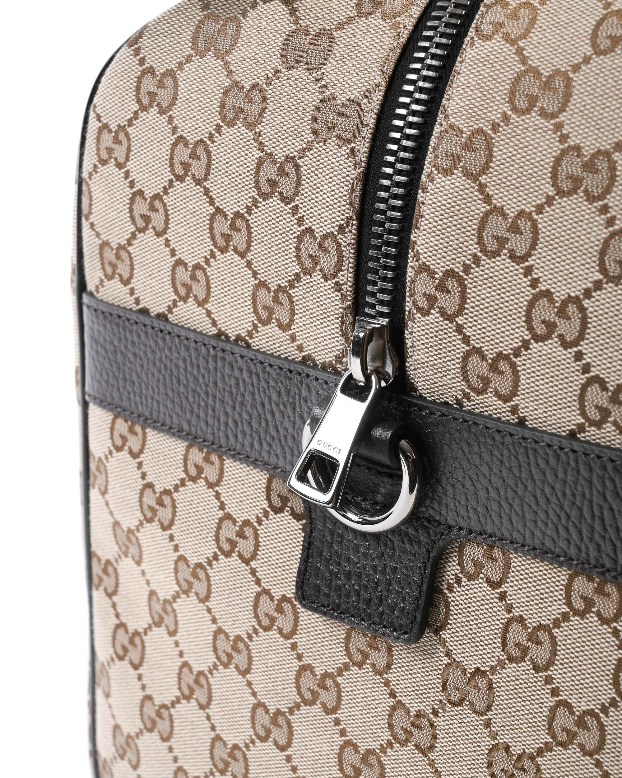Borsa da viaggio Gucci GG originale in tela 449167 KY9KN 9886