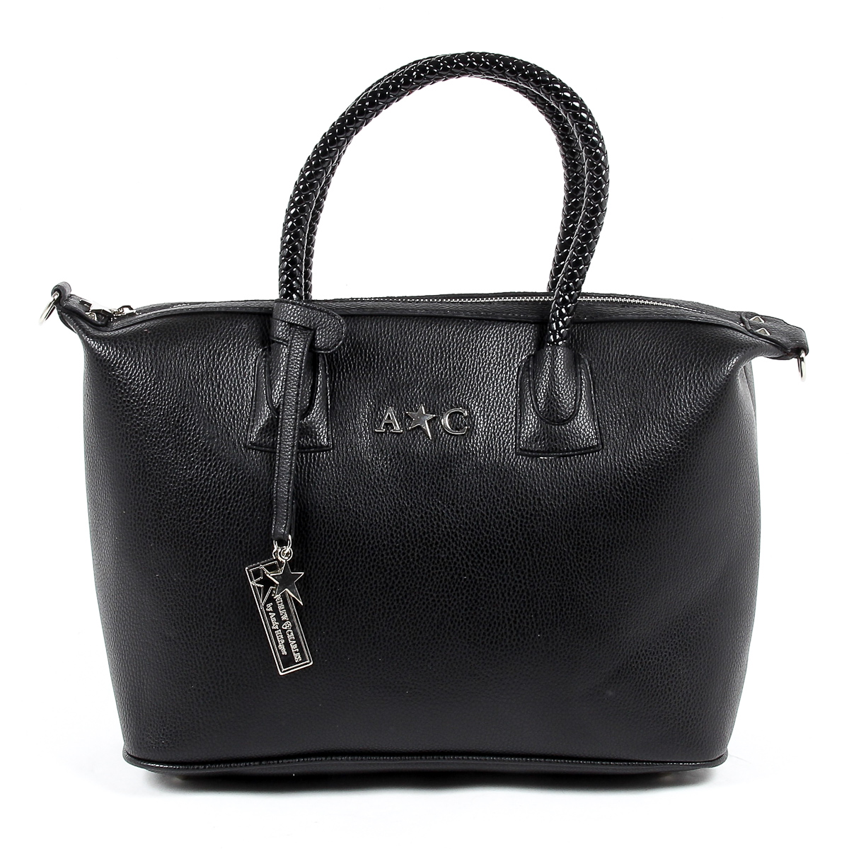 Borsa a mano da donna Andrew Charles nera DARSEY
