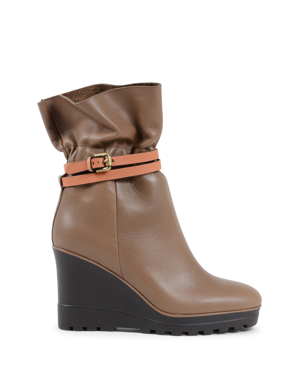 ChloÃ¨ Stivale corto da donna verde SB31111A 415 KAKY