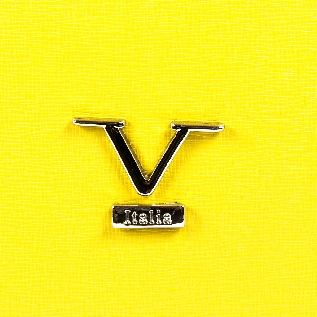 V 1969 Italia Borsa da donna gialla VIENNA