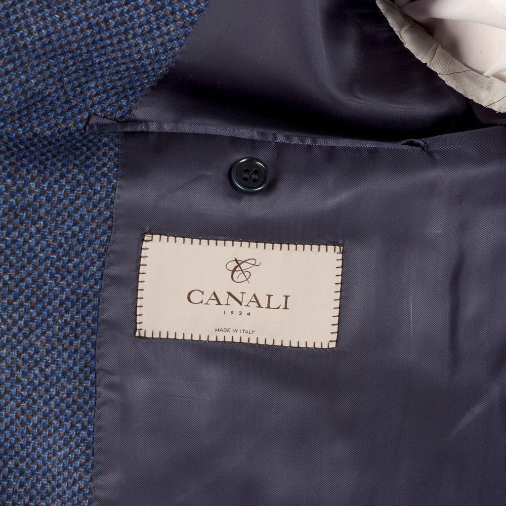 Giacca uomo Canali maniche lunghe blu