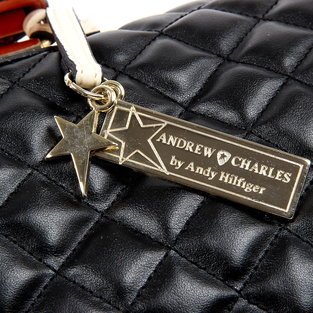 Borsa a mano da donna Andrew Charles nera HOPE