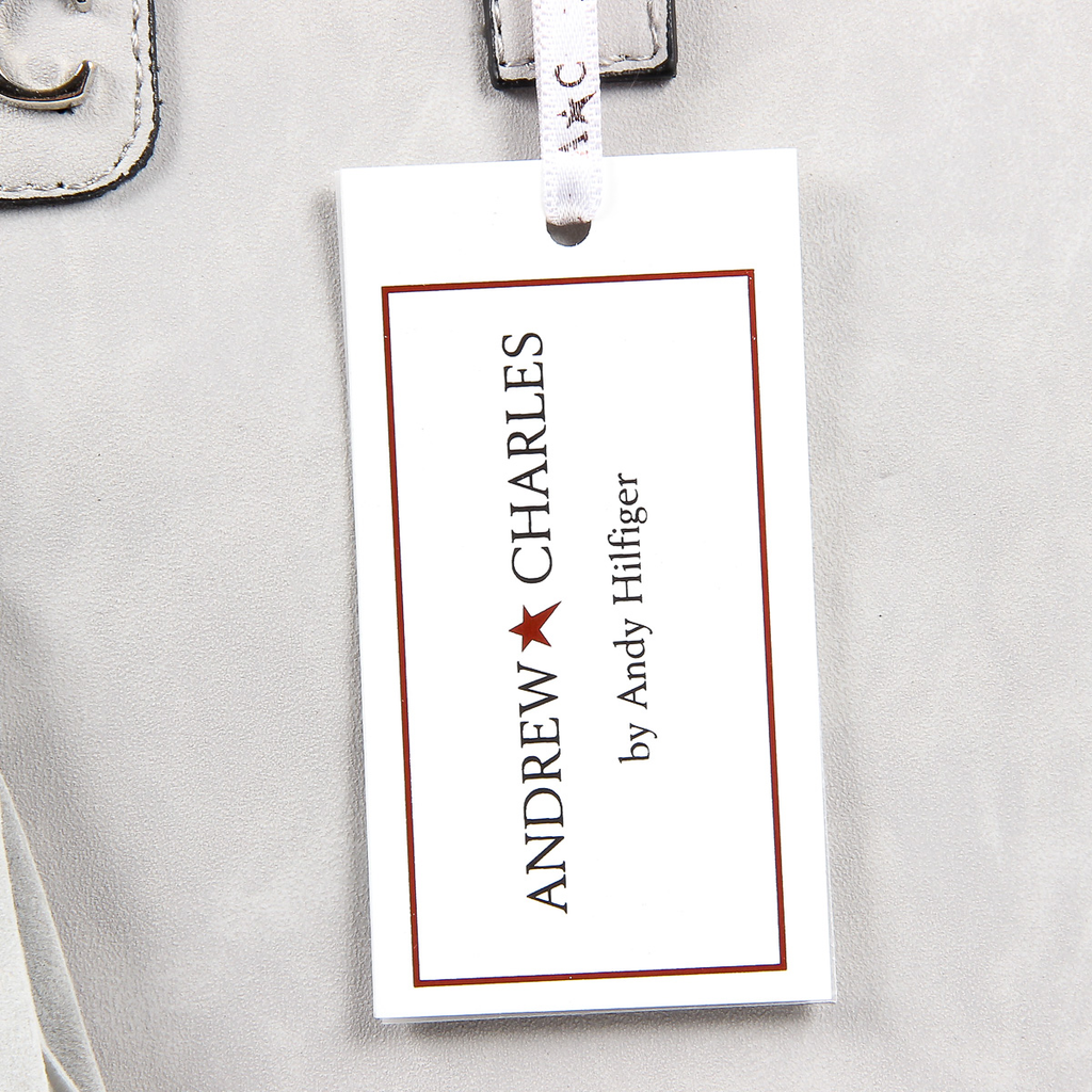 Borsa a mano da donna Andrew Charles grigia RAIN