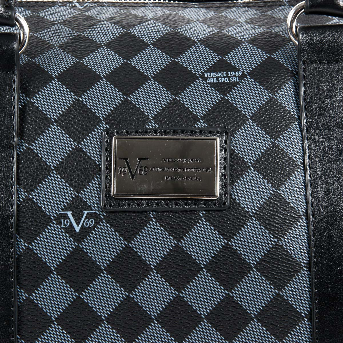 V 1969 Italia Borsa sportiva da uomo V1969015 GRIGIO NERO