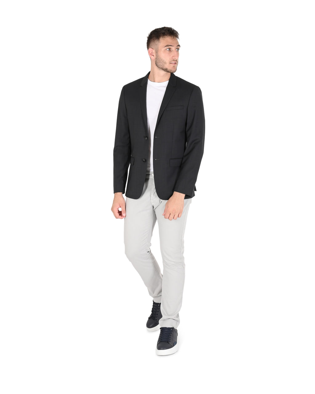 Calvin Klein Blazer da uomo nero K1EK101237013