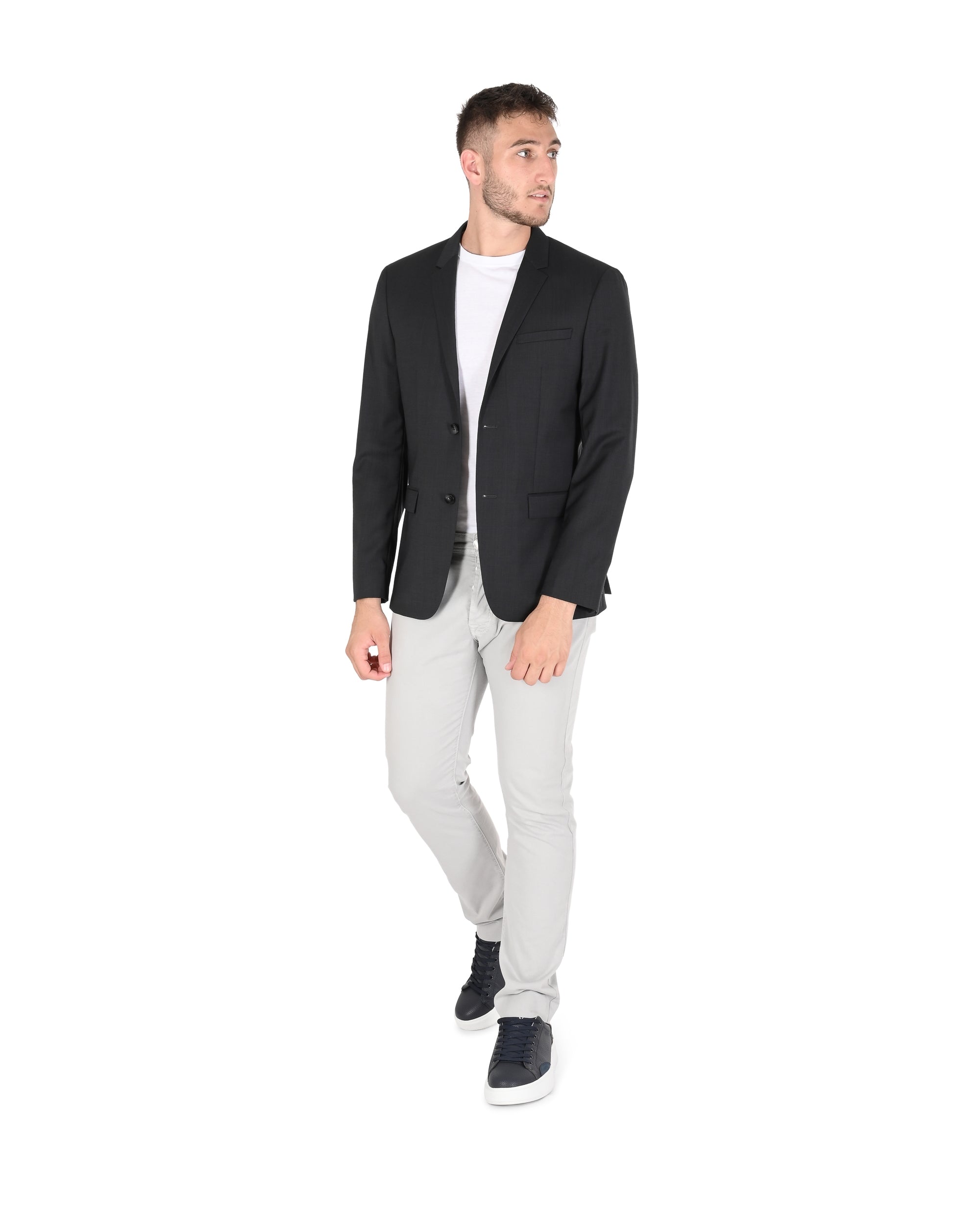 Calvin Klein Blazer da uomo nero K1EK101237013