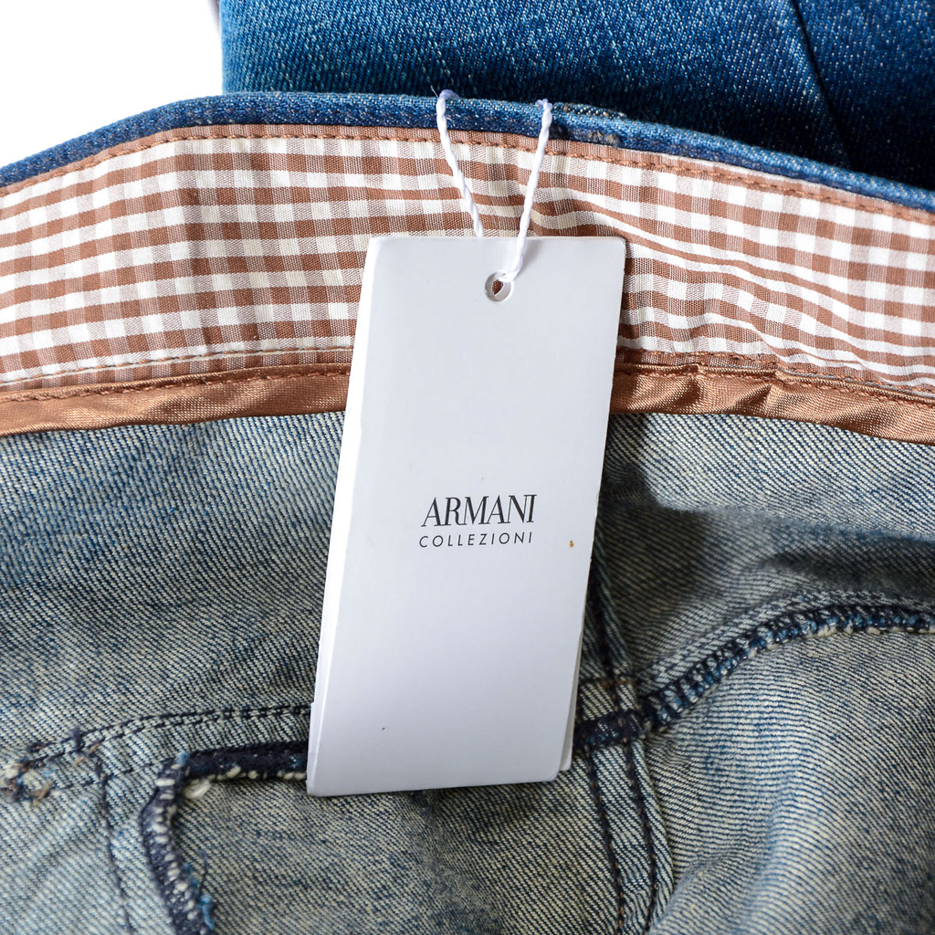 Jeans Armani Collezioni Uomo Azzurro
