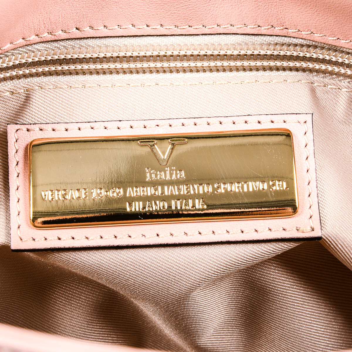 V 1969 Italia Borsa da donna rosa MUMBAI