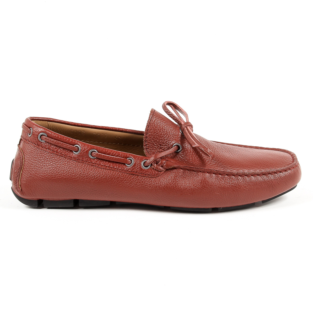 V 1969 Italia Mocassini da uomo rosso scuro ADAM