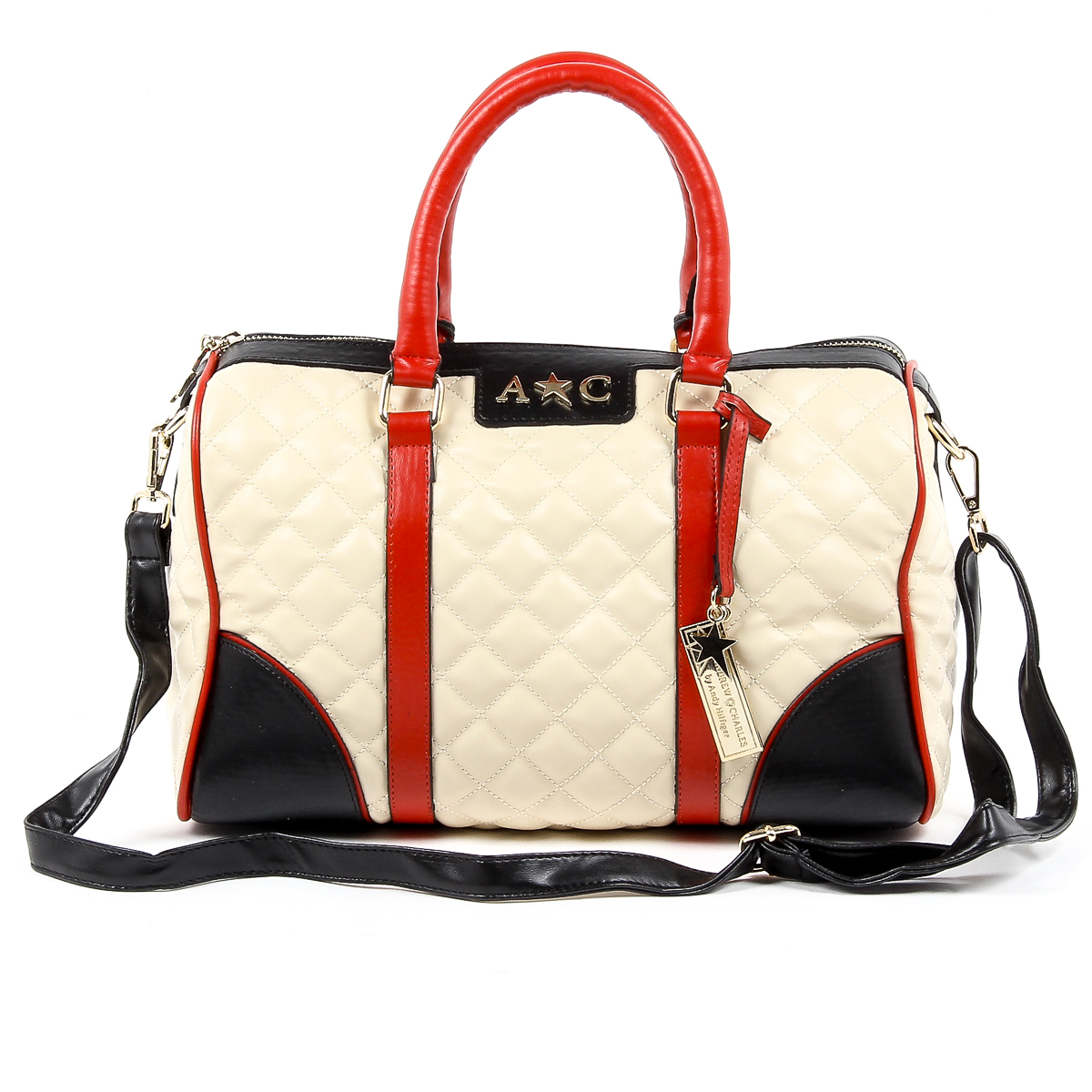 Borsa a mano da donna Andrew Charles Beige ABBIE