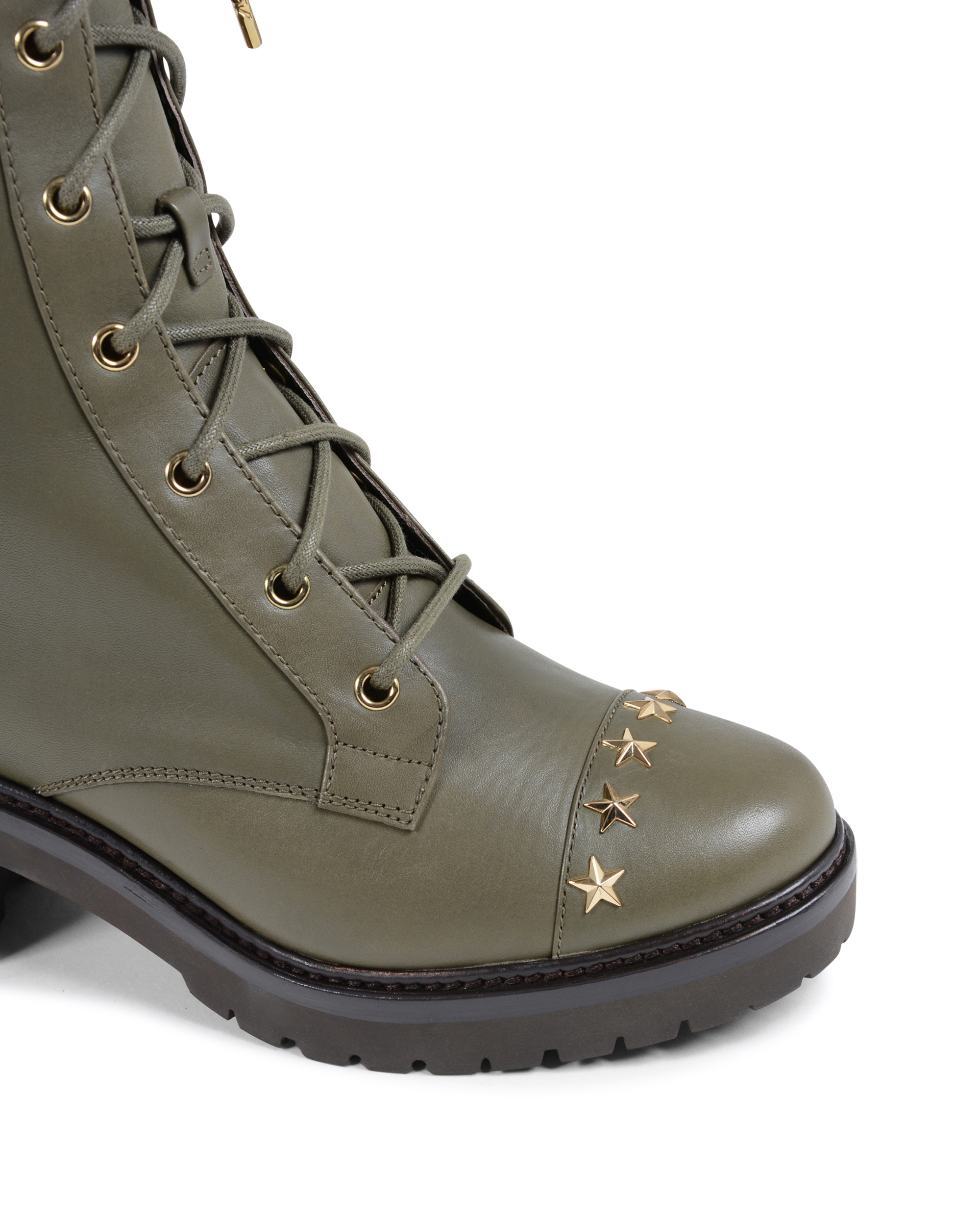 Stivaletto corto da donna Michael Kors verde CODY