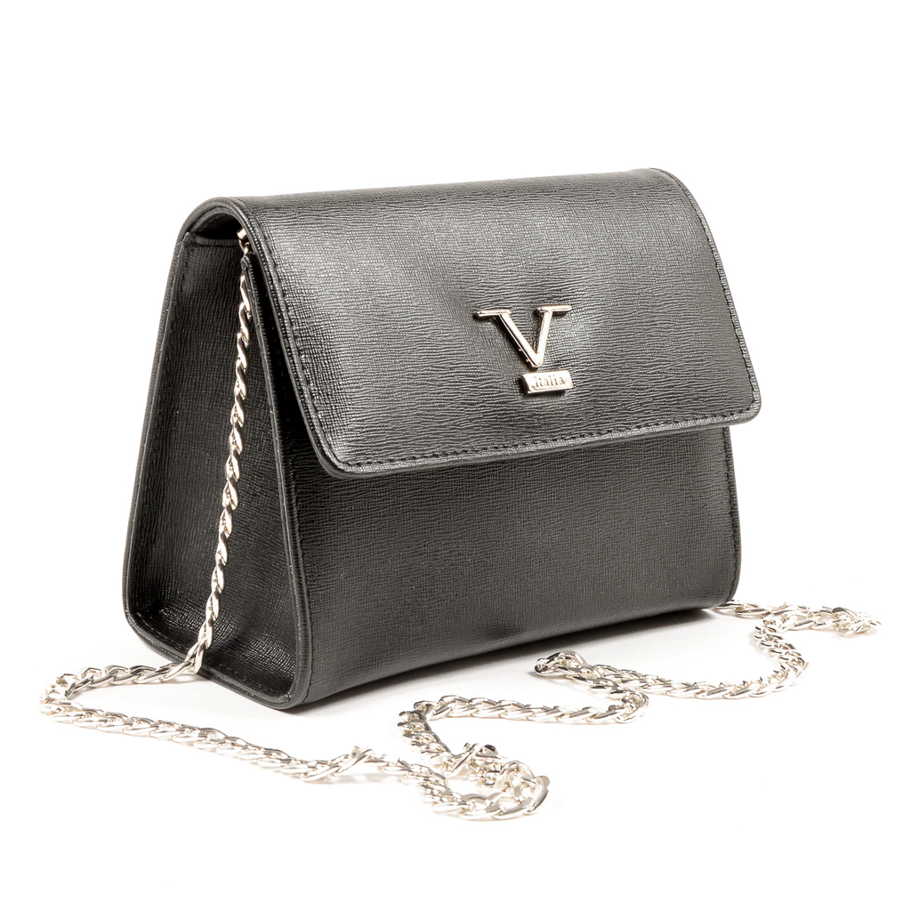 V 1969 Italia Borsa da donna nera PANAMA