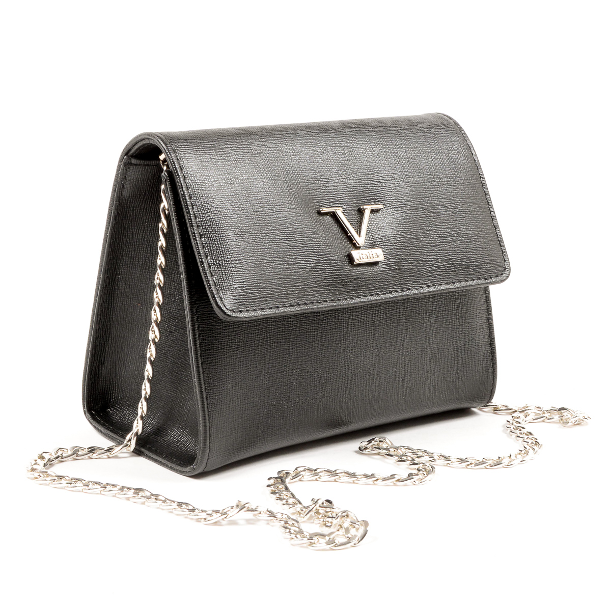 V 1969 Italia Borsa da donna nera PANAMA