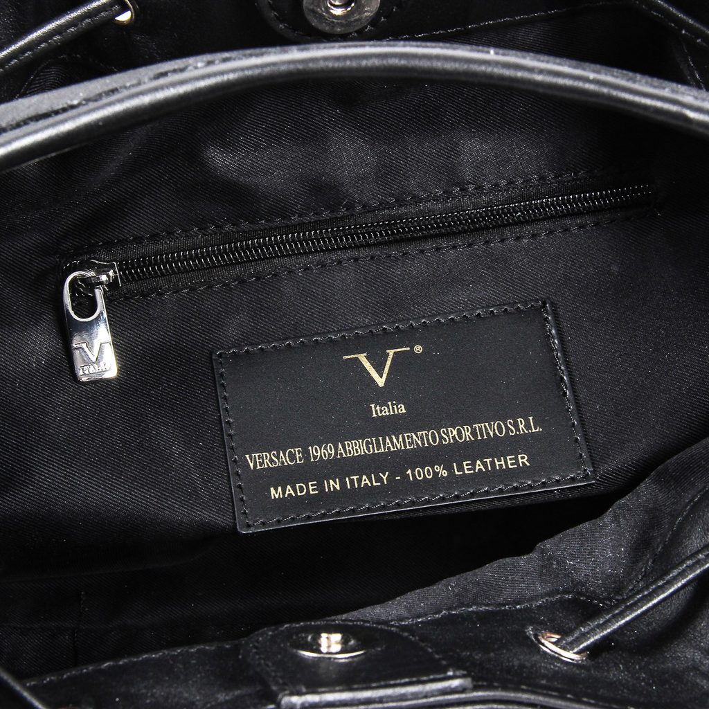 V 1969 Italia Borsa da donna V005-S SOFT NERO
