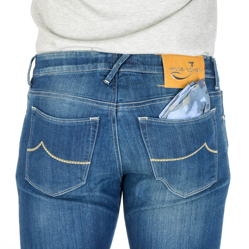 Jeans da uomo Jacob Cohen J620 blu