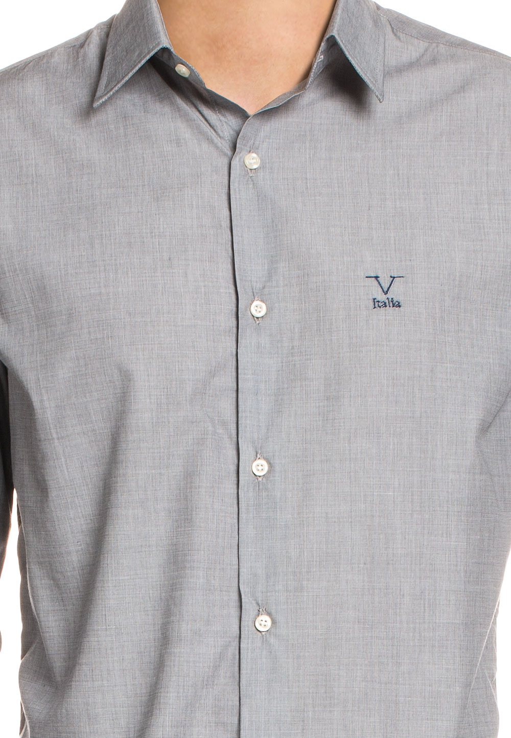 Camicia da uomo V 1969 Italia con collo classico
