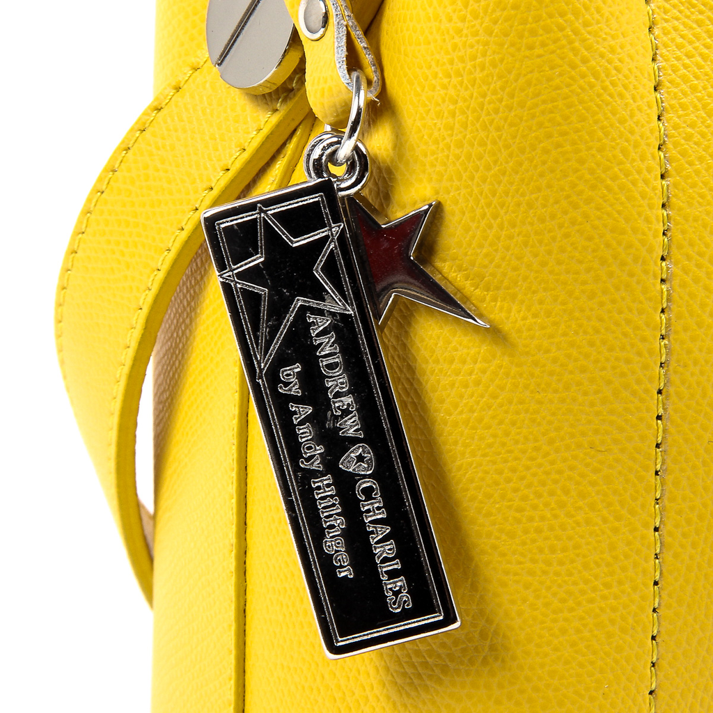 Borsa a mano da donna Andrew Charles gialla KYLA