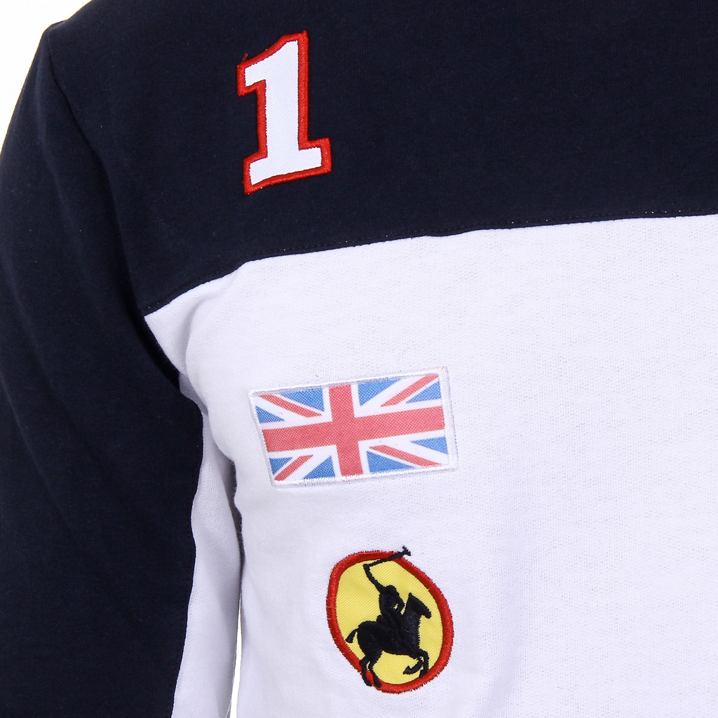 Maglione da uomo a maniche lunghe con scollo tondo Ufford & Suffolk Polo Club