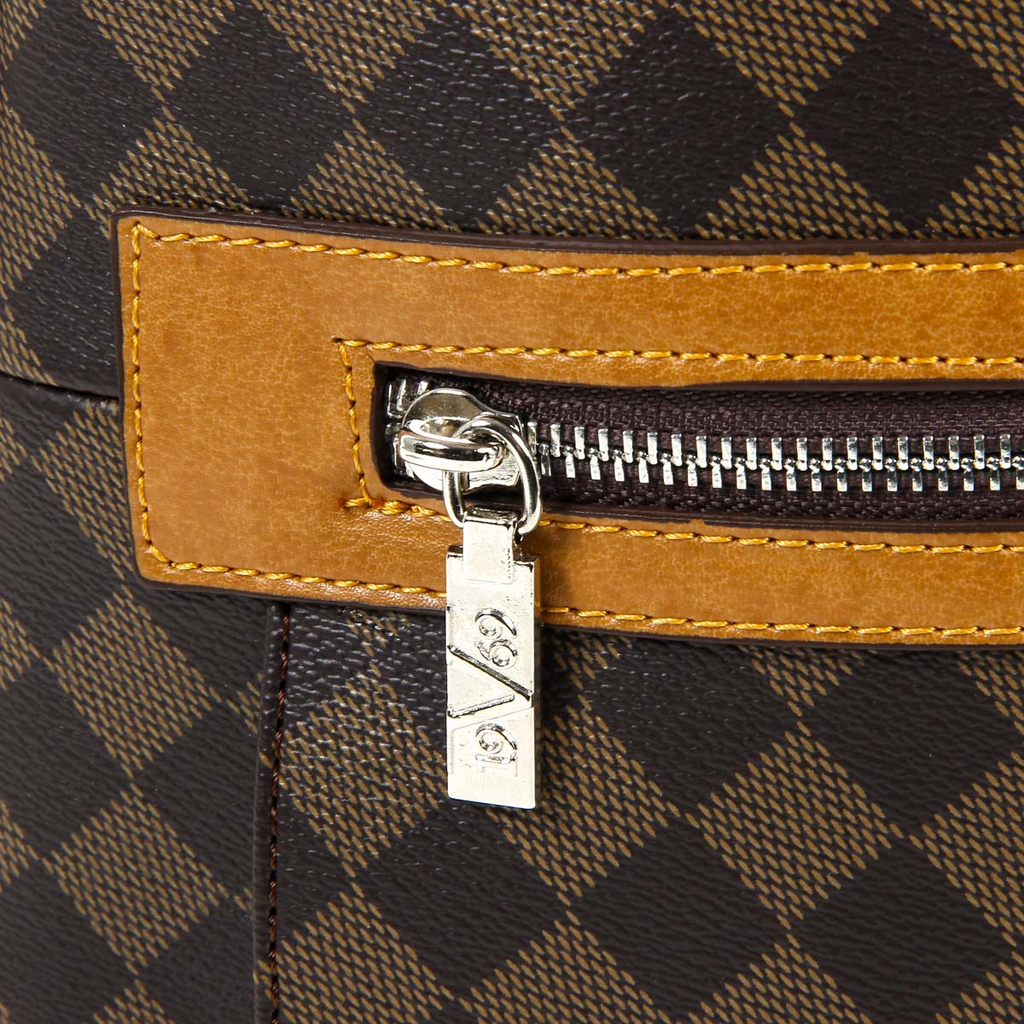 V 1969 Italia Zaino da uomo alla moda V1969016 COFFEE TABA