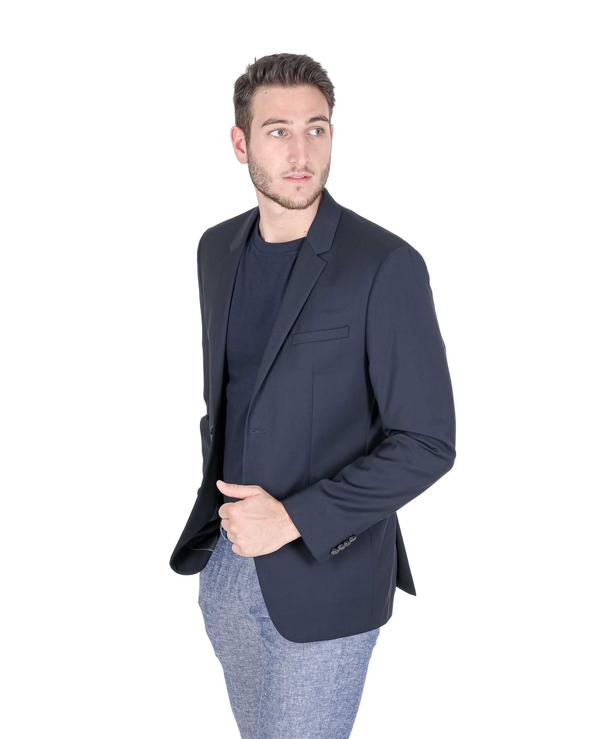 Calvin Klein Blazer da uomo blu K1EK101789478